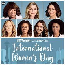Grey's Anatomy - Here's to all the women on the frontlines. We see you, we  celebrate you, and we thank you 🙏 #IWD2021 #InternationalWomensDay |  Facebook